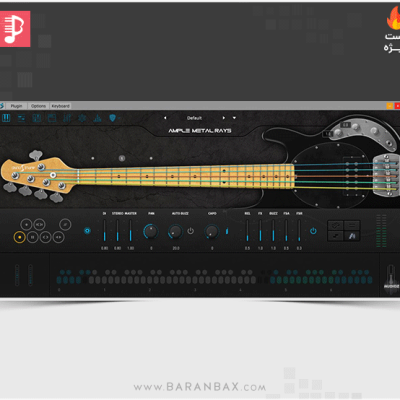 دانلود وی اس تی گیتار بیس الکتریک بی نظیر Ample Sound Ample Bass Metal Ray 5 v3.3.0