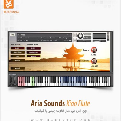 دانلود وی اس تی فلوت چینی Aria Sounds Xiao Flute