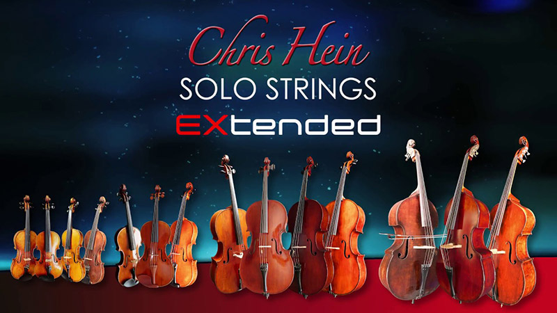 مجموعه وی اس تی ویولن Chris Hein Solo Strings v2 EXtended