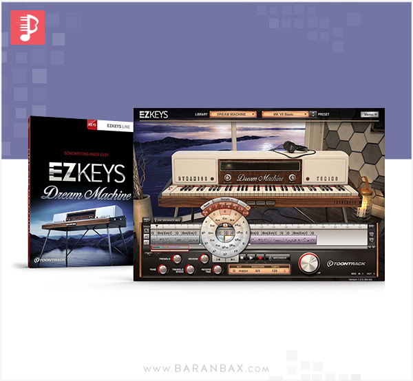 وی اس تی پیانو Toontrack EZkeys Dream Machine