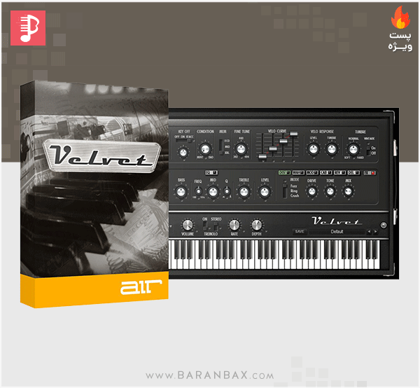 دانلود وی اس تی پیانو الکتریک با کیفیت AIR Music Technology Velvet v2.0.7