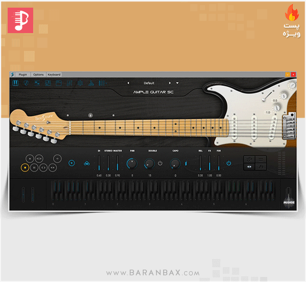 دانلود وی اس تی گیتار آکوستیک مطرح Ample Sound Ample Guitar Stratocaster v3.2.0