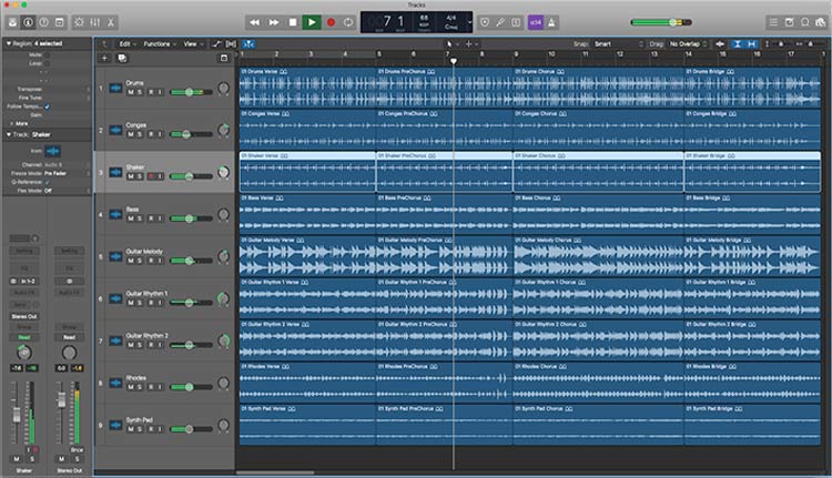 محتویات مجموعه Big Fish Audio Pop Life Modern Pop Hits : 50 کیت لایه باز آهنگ فرمت WAV شامل 798 تک فایل گام ها و تمپو های مختلف مناسب برای استفاده در تنظیم های سبک پاپ و سایر سبک ها