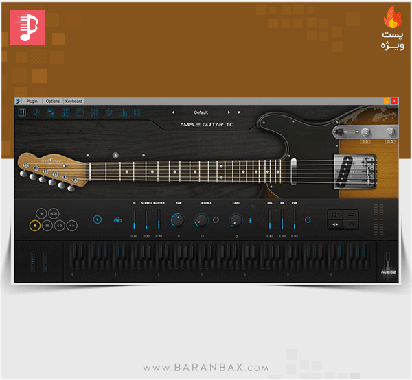 دانلود وی اس تی گیتار الکتریک فوق العاده Ample Sound Ample Guitar Telecaster v3.2.0