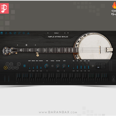 وی اس تی بانجو خوش صدای آمپل AMPLE SOUND Ample Ethno Banjo v1.0.0