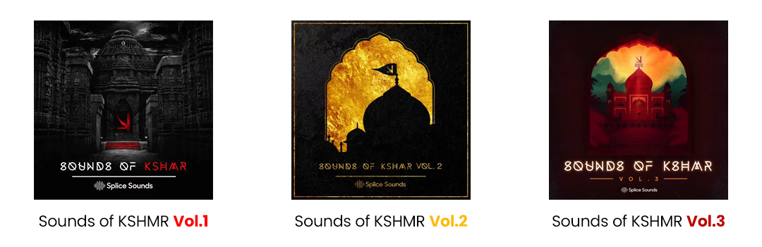 مجموعه کامل سمپل و لوپ کشمیر Splice Sounds Sounds of KSHMR Full